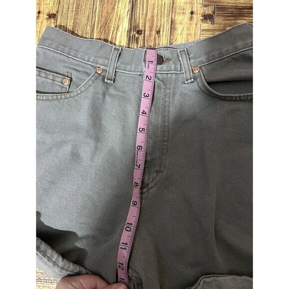 Womens Juniors Lee Shorts Size 11 Pebble Gray - Picture 7 of 10